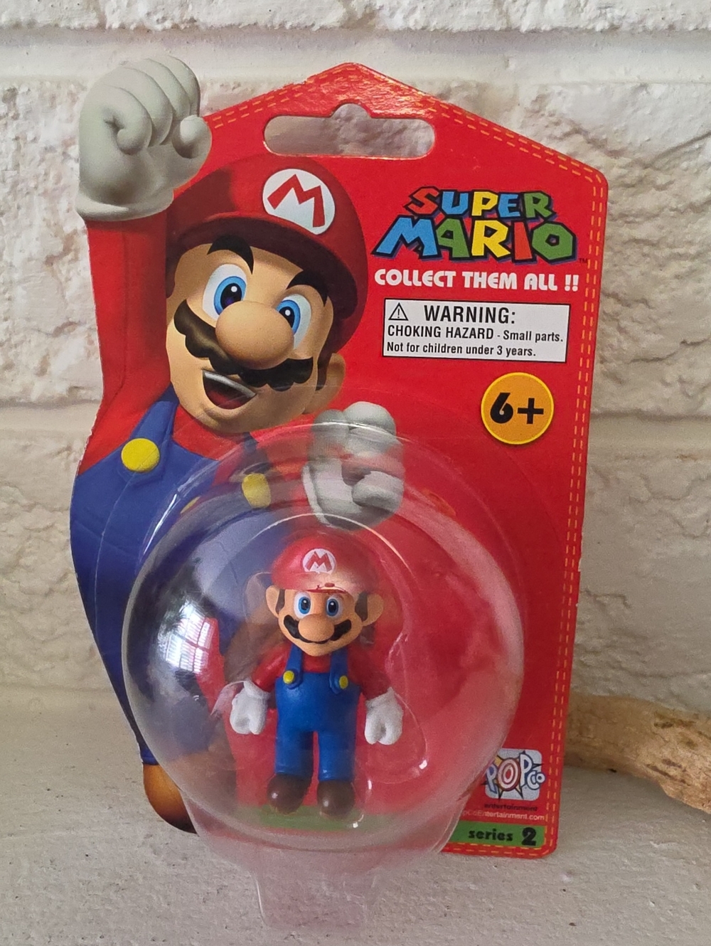 2008 Nintendo Red & Blue Mario Mini Figure - Super Mario Collectible